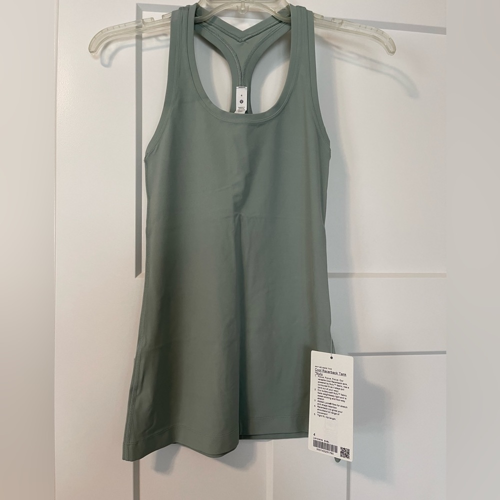 lululemon nulu racerback tank top